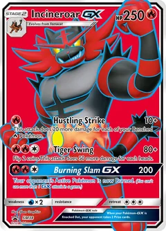 Incineroar Gx Jumbo Sm38