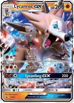 Lycanroc Gx Jumbo Sm14