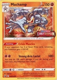 Machamp Staff Swsh243