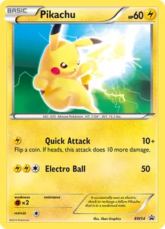 Pikachu Bw54