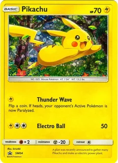 Pikachu General Mills 2017 Sm04