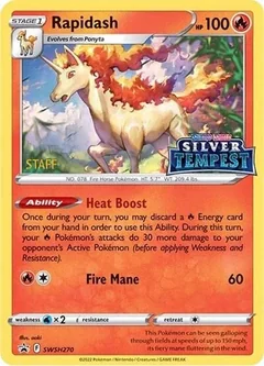 Rapidash Prerelease Staff Swsh270