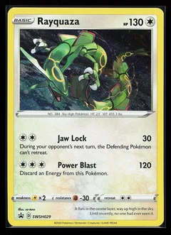 Rayquaza Cosmos Holo Swsh029