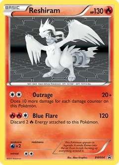 Reshiram Bw004