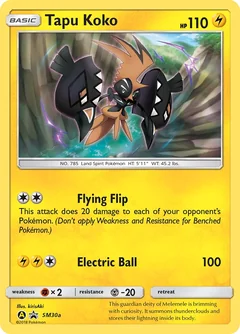 Tapu Koko Sm30A