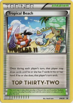 Tropical Beach Top Thirty Two Bw28