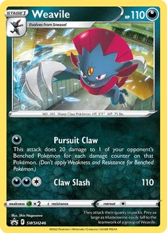 Weavile Swsh246