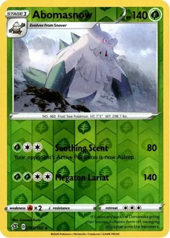 Abomasnow Reverse Holo 13