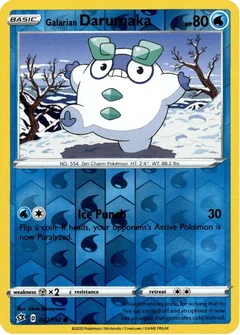 Galarian Darumaka Reverse Holo 47