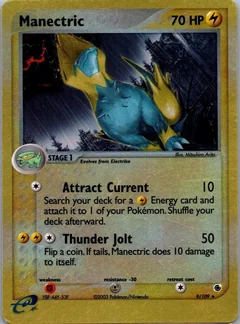 Manectric Reverse Holo 9