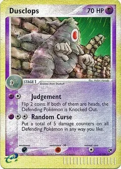 Dusclops Reverse Holo 4
