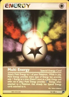 Multi Energy Reverse Holo 93