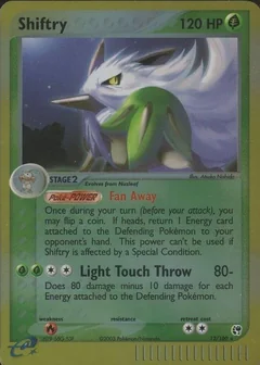 Shiftry Reverse Holo 12