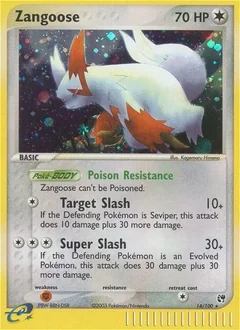 Zangoose Reverse Holo 14