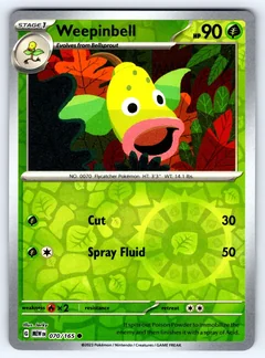 Weepinbell Reverse Holo 70