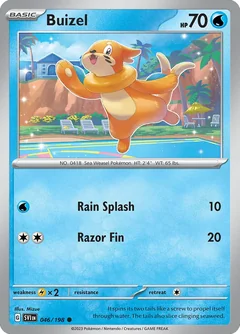 Buizel Reverse Holo 46
