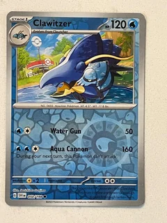 Clawitzer Reverse Holo 50