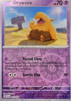 Drowzee Reverse Holo 82