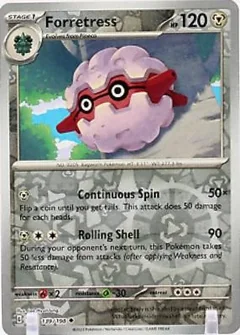 Forretress Reverse Holo 139