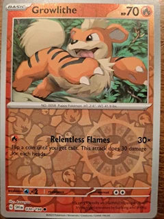 Growlithe Reverse Holo 30
