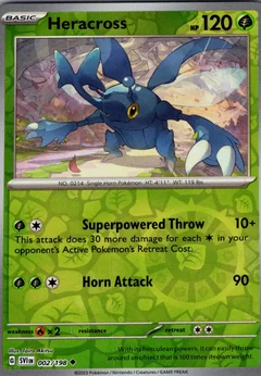 Heracross Reverse Holo 2