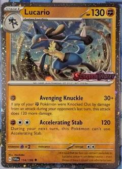 Lucario Stamped 114