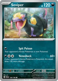 Seviper Reverse Holo 128