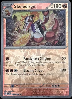 Skeledirge Reverse Holo 38