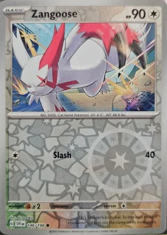 Zangoose Reverse Holo 146