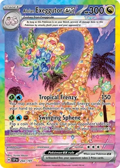 Alolan Exeggutor Ex 242
