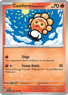 Castform Sunny Form 20