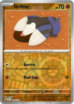 Drilbur Reverse Holo 108