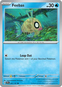 Feebas Reverse Holo 41