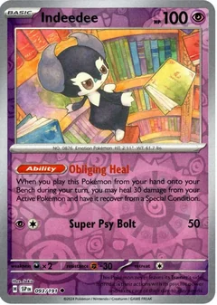 Indeedee Reverse Holo 93