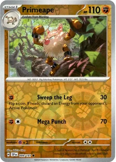 Primeape Reverse Holo 99