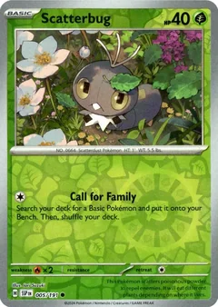 Scatterbug Reverse Holo 5