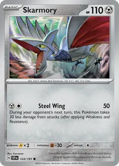 Skarmory Reverse Holo 124