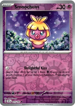 Smoochum Reverse Holo 75