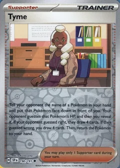 Tyme Reverse Holo 190
