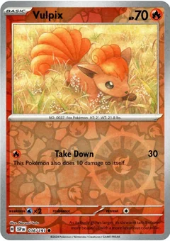 Vulpix Reverse Holo 16