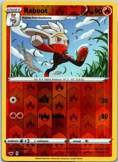 Raboot Reverse Holo 33