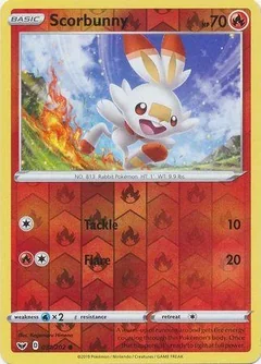 Scorbunny Reverse Holo 31