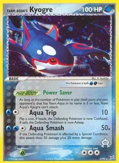 Kyogre Holo 3