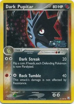 Dark Pupitar Reverse Holo 41