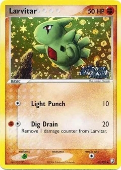 Larvitar Reverse Holo 63