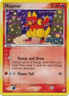 Magmar Reverse Holo 44