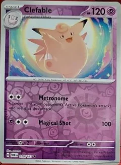 Clefable Reverse Holo 79