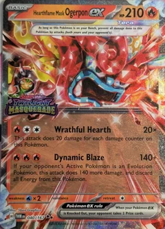 Hearthflame Mask Ogerpon Stamped 40