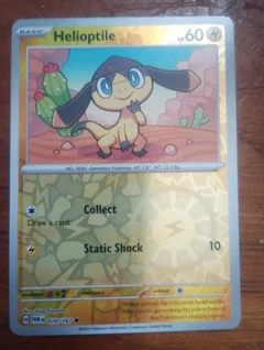 Helioptile Reverse Holo 70