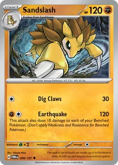 Sandslash Reverse Holo 98